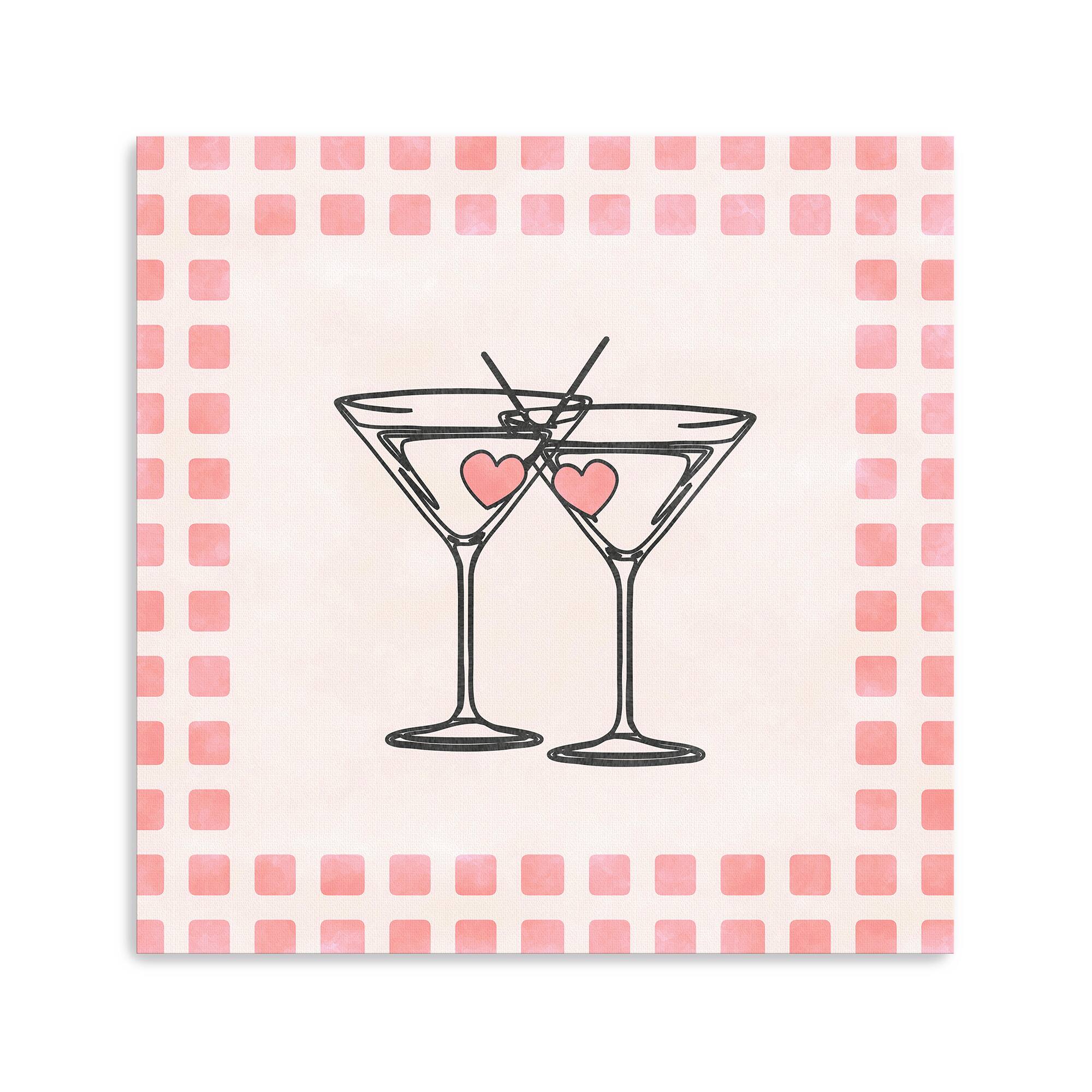 Cheers to Love Canvas Giclée Art